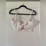 PINK - Victoria's Secret  White Crop Top Photo 1