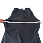 Wilfred  Black Halter Formal Gown Satin Portrait Photo 9