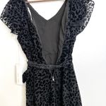 Bishop and Young Bishop + Young Emily Animal Print Dress Black Size M Photo 8