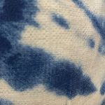 Milk and Honey Blue white wash cropped top with tie back- Size Small Photo 7