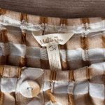 Matilda Jane  Annabelle Gingham Yellow Off Shoulder Top Womens Large Photo 2