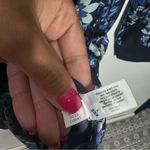 Lane Bryant NWT Long-Sleeve Belted Midi Shirt Dress In Navy Blue Size 22 Photo 6