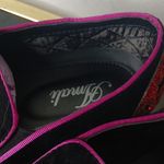 Amalfi Mens Black Velvet Bannon Metallic Slip On Exotic Loafers Size 12 Pink Photo 9