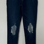 Levi's Levi’s 711 Skinny Jeans Distressed Knee Medium Wash Size 25 Photo 0