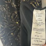 Privy  Black And‎ Gold Glitter Dress Size Medium Photo 9
