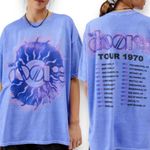 Urban Outfitters -The Doors Sun Tour Purple Baggy T-Shirt! Photo 1