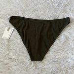Good American  Women’s Crinkle good basic cheeky bikini bottom stormy001 size 5/6 Photo 9