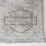 Harley Davidson Y2K 2016  Gold Stud Logo Shirt Photo 4