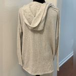 Athleta Purana Light Grey Wrap Long Sleeve Hoodie Photo 2
