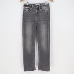 Vervet Flying Monkey Gray Wash Denim Jeans Straight Leg Distressed Size 24 Style F4754 Photo 1