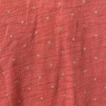 Xhilaration Xhileration Coral Polka Dot Long Sleeve Pajama Top Size Large Photo 3