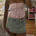 Island Gypsy Cute Pink Printed Tube Top Photo 0