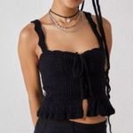 Urban Outfitters NWT  Carmella Sweater Tank Black size S Photo 1
