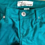 Vintage Havana Teal Low Rise Skinny Jeans Stretchy Turquoise Jewel Tone Size 27 Photo 2
