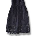 ASTR  THE LABEL dress lace sleeveless v‎ neck cocktail party evening black S Photo 2