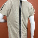 Yves Salomon Beige Suede beige dress size 40 Photo 8