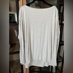 Lululemon  ribbed Back In Action long sleeve tee boatneck top oat heather knit Photo 5