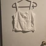 Loft  White Camisole Top Photo 2