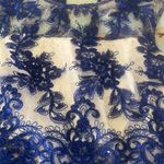 Sangria Blue and white dress Photo 3