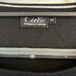 Ceilo Black crewneck sweater Photo 2