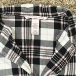 Victoria's Secret  Plaid Pajama Set Button Down Top Pants Womens Size S Photo 2