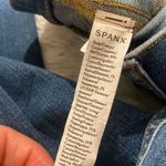 Spanx  Ankle Straight Leg Jeans in Vintage Indigo Medium Petite Photo 7