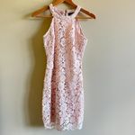 Lulus  Love Poem Blush Pink Lace Mini Dress Blush Pink‎ Womens Size S Lined Photo 6