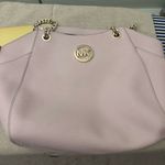 Michael Kors  Light Pink Shoulder Bag with Gold Accents gently worn clean! Photo 0