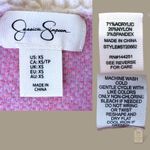 Jessica Simpson  Pink & Lavender Plaid Cropped Sweater Women’s XS Photo 5