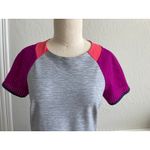 Title Nine  Athletic Sporty Gray & Magenta Performance Dress Small Photo 2