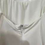 FINAL PRICE Club L Ruched Dress White Size 6 Photo 4