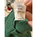 J.Crew  Green Lambswool Crewneck Pullover Sweater Size S Photo 4