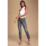 Lulus  Mock Neck Open Back Halter Bodysuit Photo 2