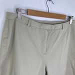 L.L.Bean  Khaki Tan Cotton Blend Straight Leg Pants Women's Size 14 Petite 14P Photo 3