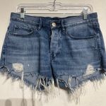 3x1  NYC Cut Off Denim Distress Shorts Sz 25 Photo 2