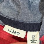 L.L. Bean Coral Red Pullover Rugby Sweater Women’s size XS Photo 5