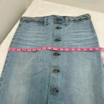 AG Adriano Goldschmied Adriano Goldschmied Button Front Denim‎ Skirt Photo 9