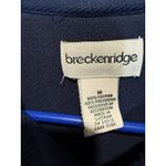 Breckenridge  Halloween Sweatshirt Medium Embroidered Quarter Zip M Appliqué Fall Photo 2