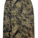 Grace Elements Womens XL Leopard Print Pencil Skirt Knee Length Business Casual Photo 0