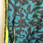 VEVO Active Zip Up Jacket Made In Egypt Womens Small Green Black Pockets Sporty Photo 3
