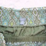 Aerie Green Tube Top with Liner Size M Photo 2