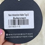White Fox Boutique  New Interaction Halter top SZ S Photo 6