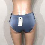 Luxe  hi waist twist bikini bottoms. NWT Photo 3