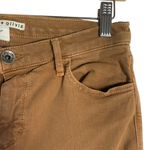 Alice + Olivia  Caramel Brown Mid Rise Skinny Jeans Size 28 Photo 3