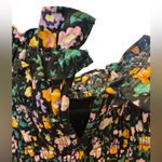 Hyacinth House Black Multi Floral Smocked Samantha Midi Dress Photo 8