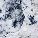 Fantastic Fawn  Long Sleeve Shirt Tie Dye Elbow Patch Black Women M Boho Artistic Photo 2