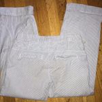 Anthropologie PRE OWNED $88 Stripped Cropped Pants 0 Photo 2