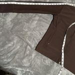 Lucy Activewear Women’s size medium Full Zip Motion yoga Jacket Brown Photo 8