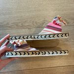 Kate Spade  Idalah Slip On Espadrilles Canvas Sandal Bow Striped Size 8 Photo 2