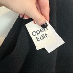 Open Edit  | Black Wrap Style Long Sleeve Sweater Size Small NWT Photo 6